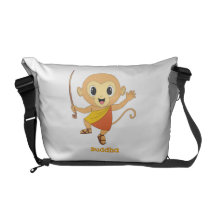 Buddha Monkey™ Messenger Bag