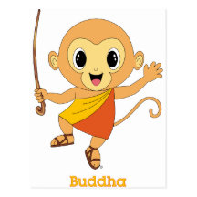 Buddha Monkey™ Post Card