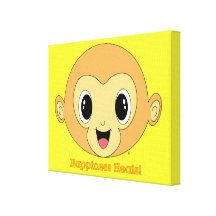 Buddha Monkey™ Stretched Canvas Prints