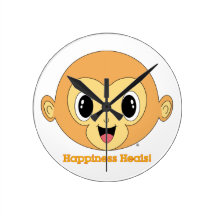 Buddha Monkey™ Wallclock