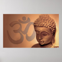 Buddha om plakat