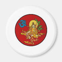 Buddha & OM Refrigerator Magnet