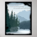 Buddha Path Quote Poster posters