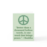 Buddha Peace Quote cards