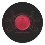 Buddha Present Moment stickers