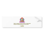 Buddha Quote #1 bumper stickers