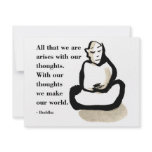 Buddha Quote: All That We Are invitations