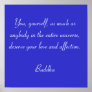 Buddha Quotes #2 Poster