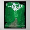 Buddha Road to Truth Quote Poster posters