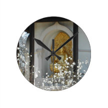 Buddha Round Wallclocks