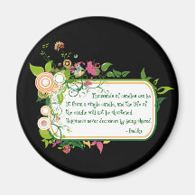 Buddha Single Candle Quote Refrigerator Magnets
