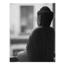 Buddha Sitting in Meditation Invitations