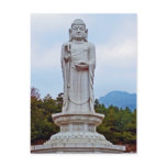 Buddha statue in South Korea, Asia postcards
