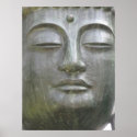 Buddha's Face Photo posters