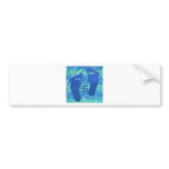 Buddhas' feet in water bumper stickers