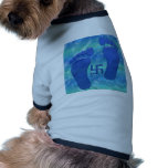 Buddhas' feet in water pet clothing