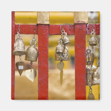 Buddhist Bells at Doi Suthep Temple Refrigerator Magnets
