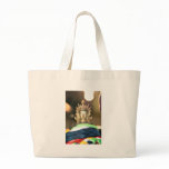Buddhist Chenrezig Statue Canvas Bags