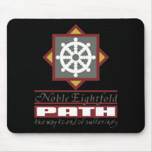 Buddhist Eightfold Path Mouse Pad