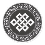 Buddhist Endless Knot stickers