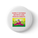 buddhist meditation new age design buttons