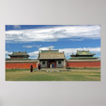 Buddhist temples at Erdene Zuu, Monglia posters