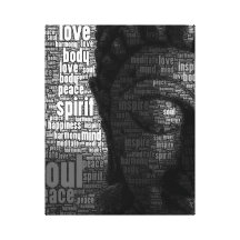 Buddhist Words of Wisdom Gallery Wrapped Canvas