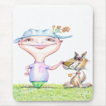 Buddies mousepad - Vertical Format