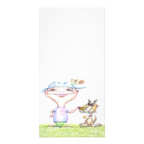Buddies Photocard - Vertical Format Photo Card Template