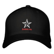 Budding MX Embroidered Star Hat Embroidered Baseball Cap