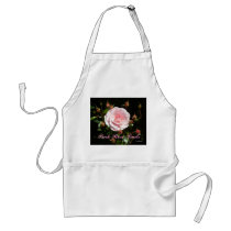 Budding Pink Rose Buds Aprons