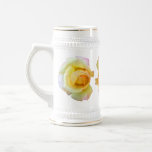 Budding Yellow Rose Steins Coffee Mug