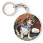 Buddy Beagle Basset Hybrid Photo-01 keychains