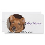 Buddy Line Merry Christmas Photo Card Template