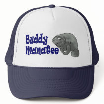 Buddy Manatee Ball Cap Hat