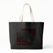 Buddy Manatee Diver Tote Bag