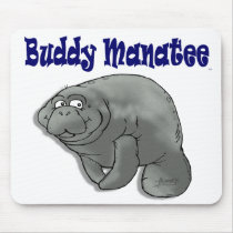 Buddy Manatee Mousepad