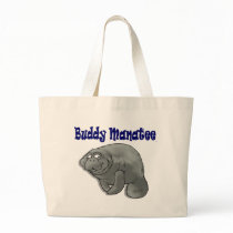 Buddy Manatee Tote Bag