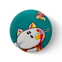 Buddy The Cat buttons