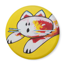 Buddy The Cat magnets