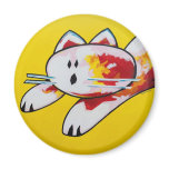 Buddy The Cat Refrigerator Magnet
