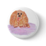 Buddy the Cocker Spaniel buttons