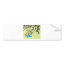 Budgerigar Parrot Skin bumper stickers
