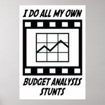 Budget Analysis Stunts Print