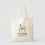 Budget Tote - DT Forum Logo bags