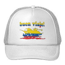 Buen Viaje - Good Trip in Ecuadorian - Vacations Trucker Hat