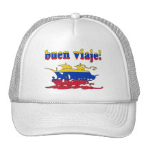 Buen Viaje - Good Trip in Venezuelan - Vacations Hats