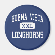 Buena Vista - Longhorns - High - Imperial Texas Magnets