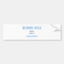 Buenos Aires Argentina Designs Bumper Sticker