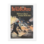 Buffalo Bill Weekly 6 - vintage Postcards